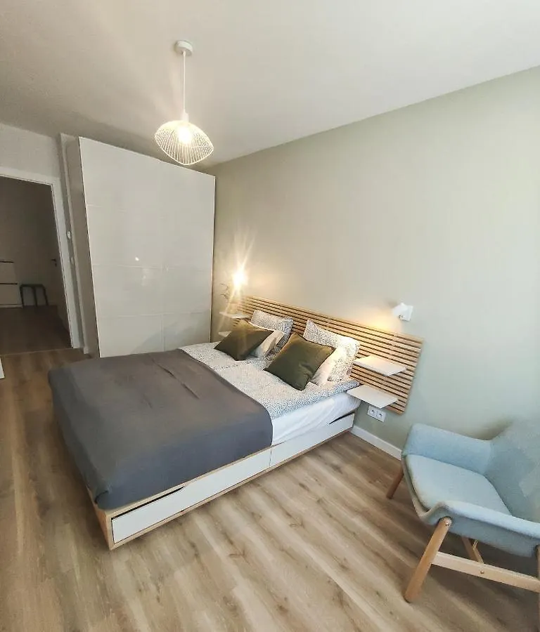 公寓 M&K - Vyspa Apartamenty 格但斯克